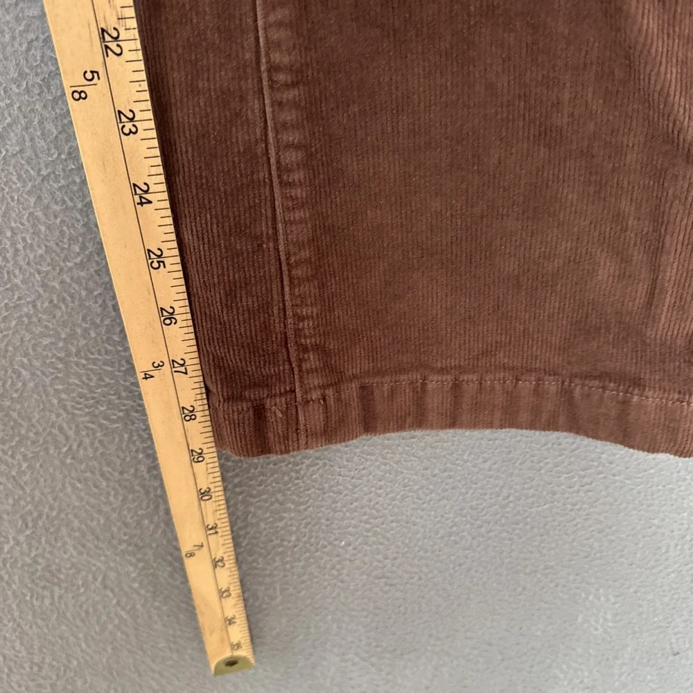 American Eagle High Rise Kick Boot Corduroy Pants Womens 8 (30x29) Stretch Retro
